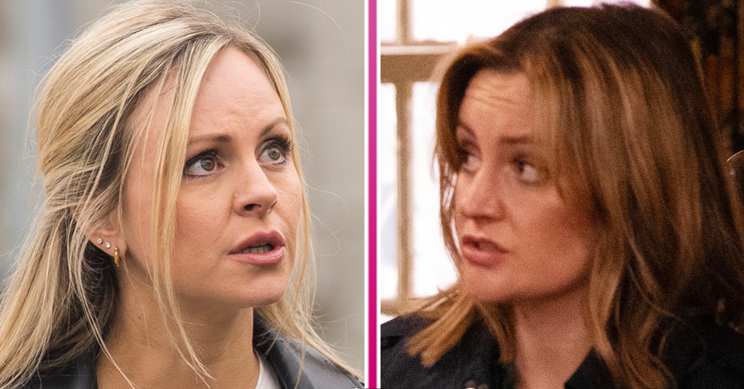 Coronation Street and Emmerdale comp image: Sarah Platt and Ella Forster (Credit: ITV/Comp ED!)