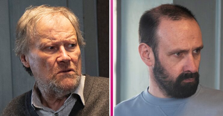 Coronation Street spoilers comp image: Roy and Griff (Credit: ITV/Comp ED!)