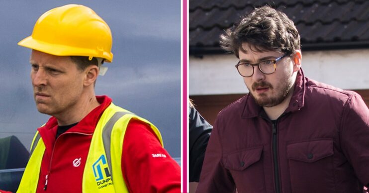 Coronation Street tonight comp image: Nathan and Bobby (Credit: ITV/Comp ED!)