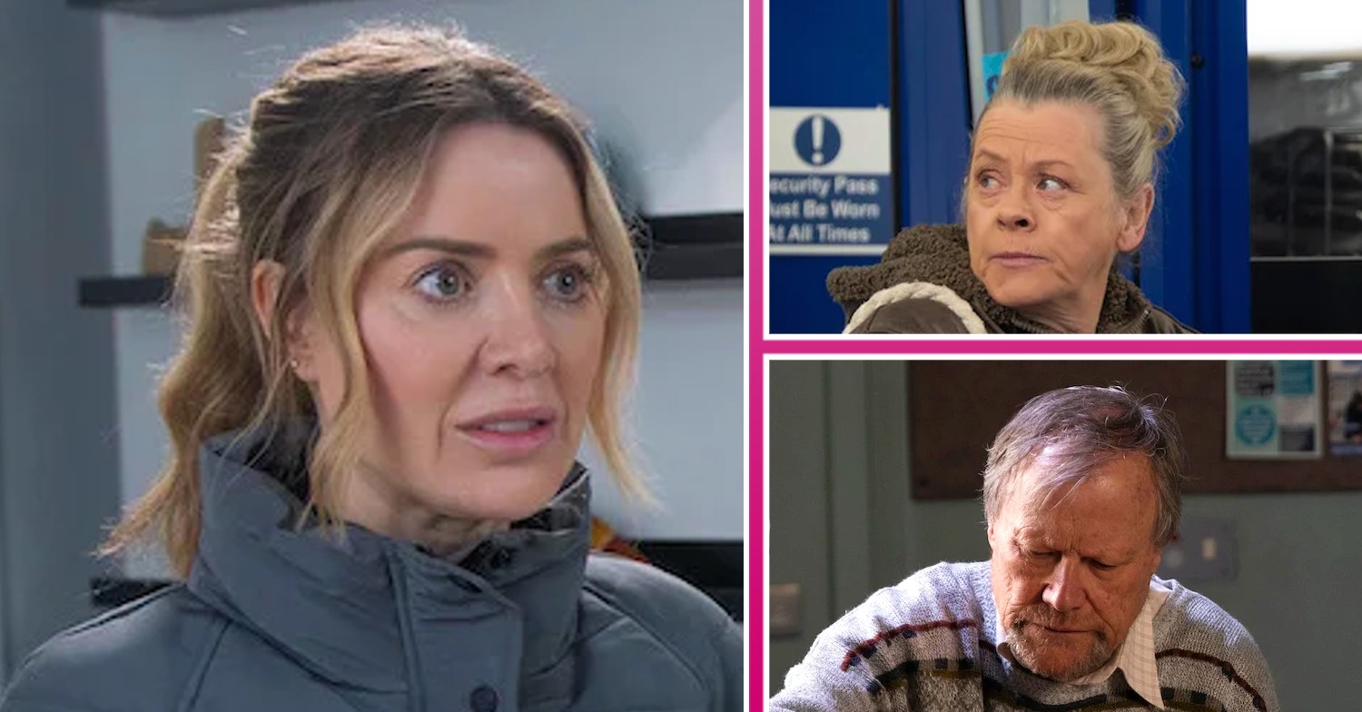 Coronation Street first look week 21 comp image: Abi, Bernie, Roy (Credit: ITV/Comp ED!)