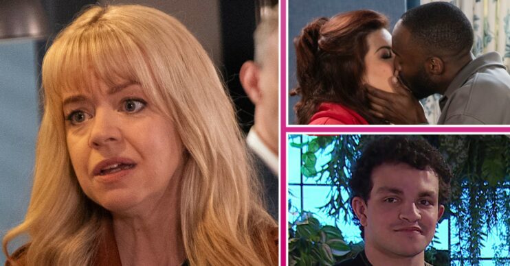 Coronation Street spoilers first look comp image: Toyah, Glenda, Michael, Simon (Credit: ITV/Comp ED!)