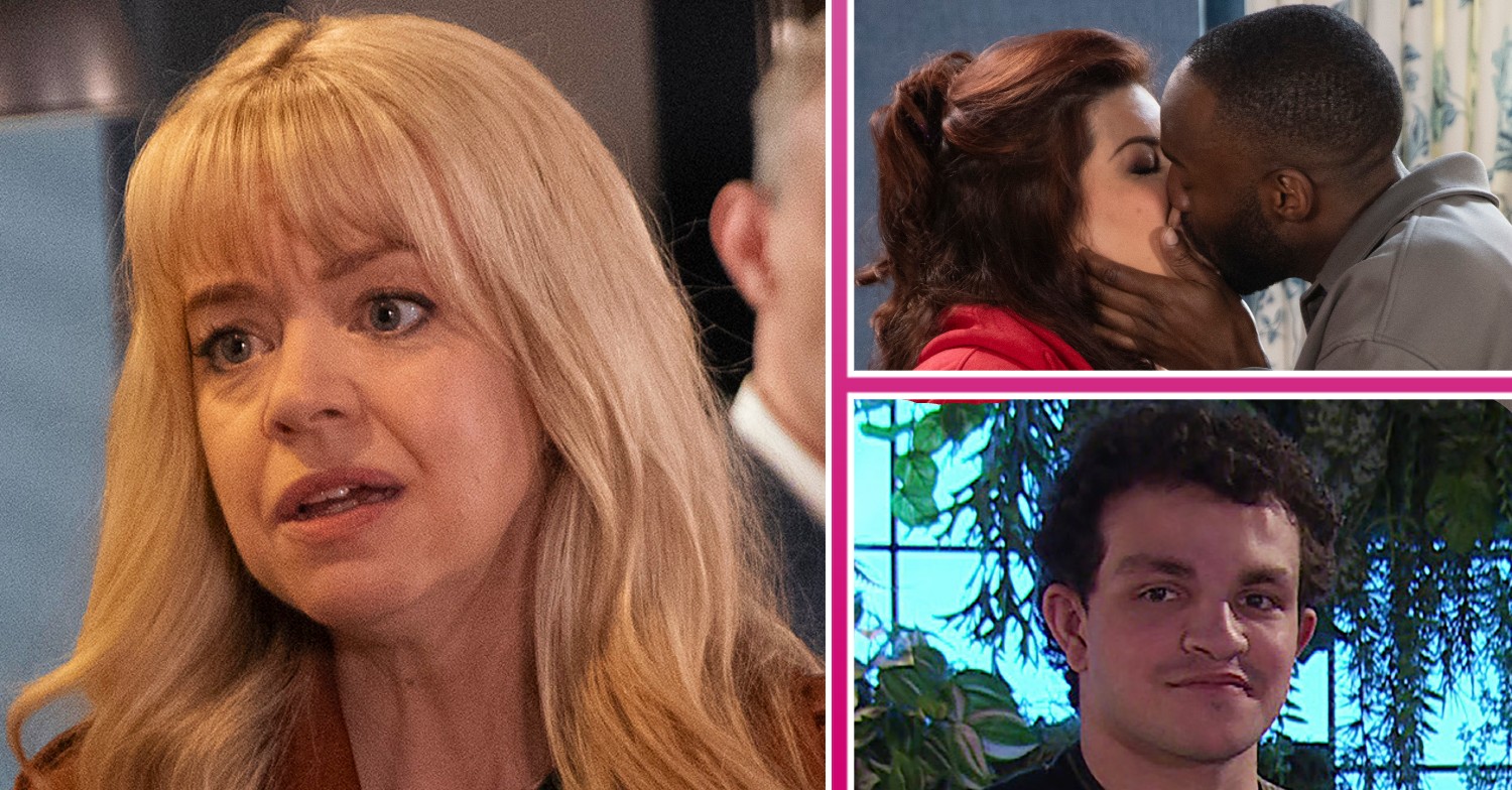 Coronation Street spoilers first look comp image: Toyah, Glenda, Michael, Simon (Credit: ITV/Comp ED!)