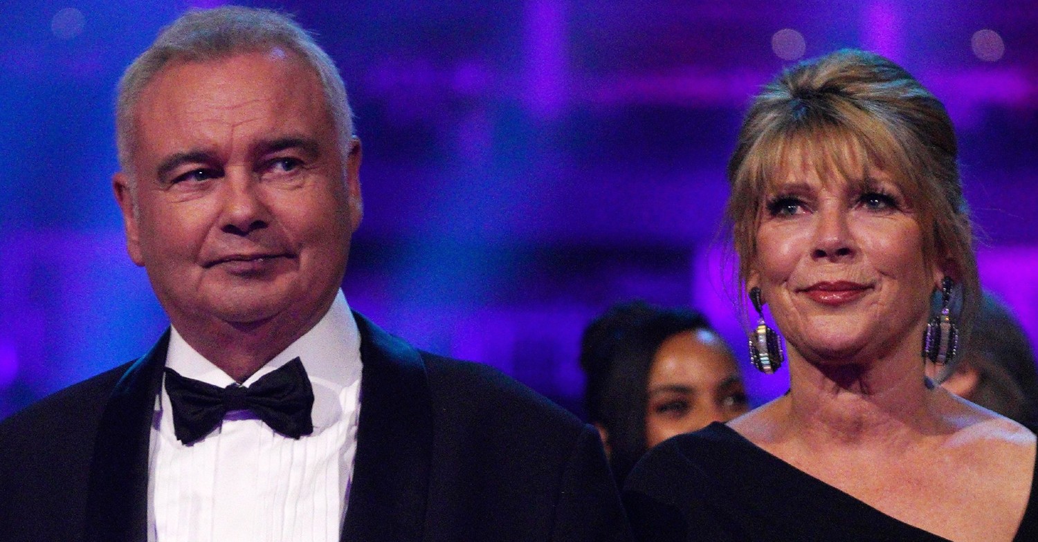 Featured image of Eamonn Holmes and Ruth Langsford looking strained (Credit: Shutterstock)