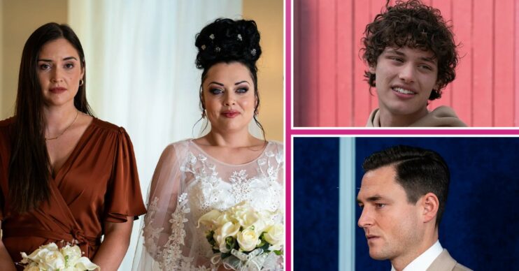 EastEnders first look comp image week 21: Lauren, Whitney, Freddie, Zack (Credit: BBC/Comp ED!)