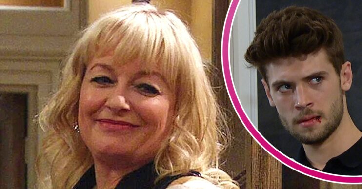 Featured image of Rose and Joe Tate in Emmerdale (Credit: ITV/Shutterstock/Comp ED!)