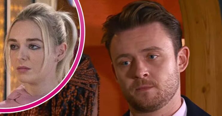 Coronation Street comp image: Lauren and Joel (Credit: ITV/Comp ED!)