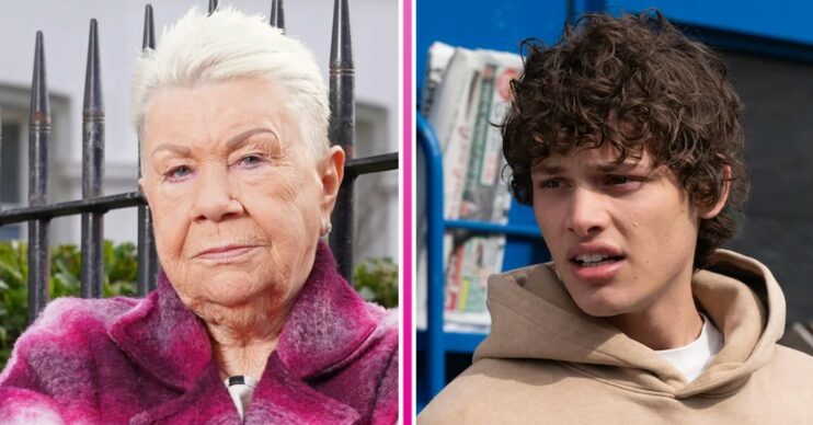 Composite image of Freddie and Big Mo on EastEnders (Credit: BBC/Composite: ED!)