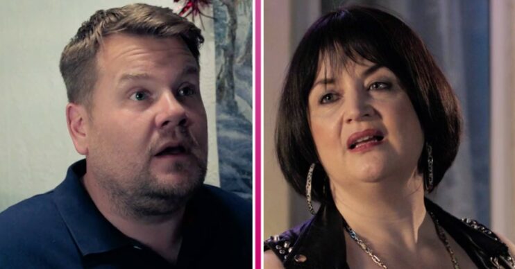 James Corden and Ruth Jones in character on Gavin and Stacey