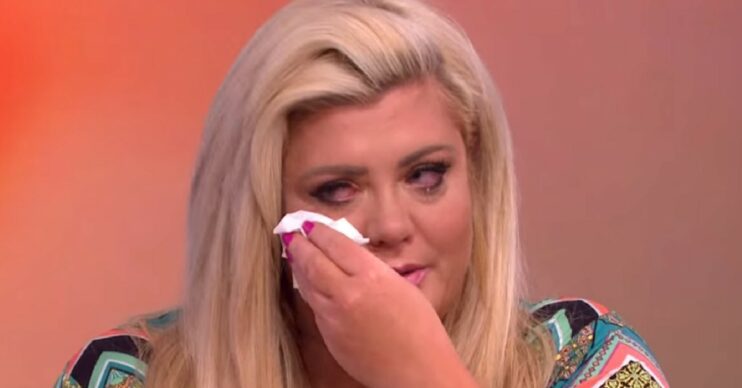 Gemma Collins crying