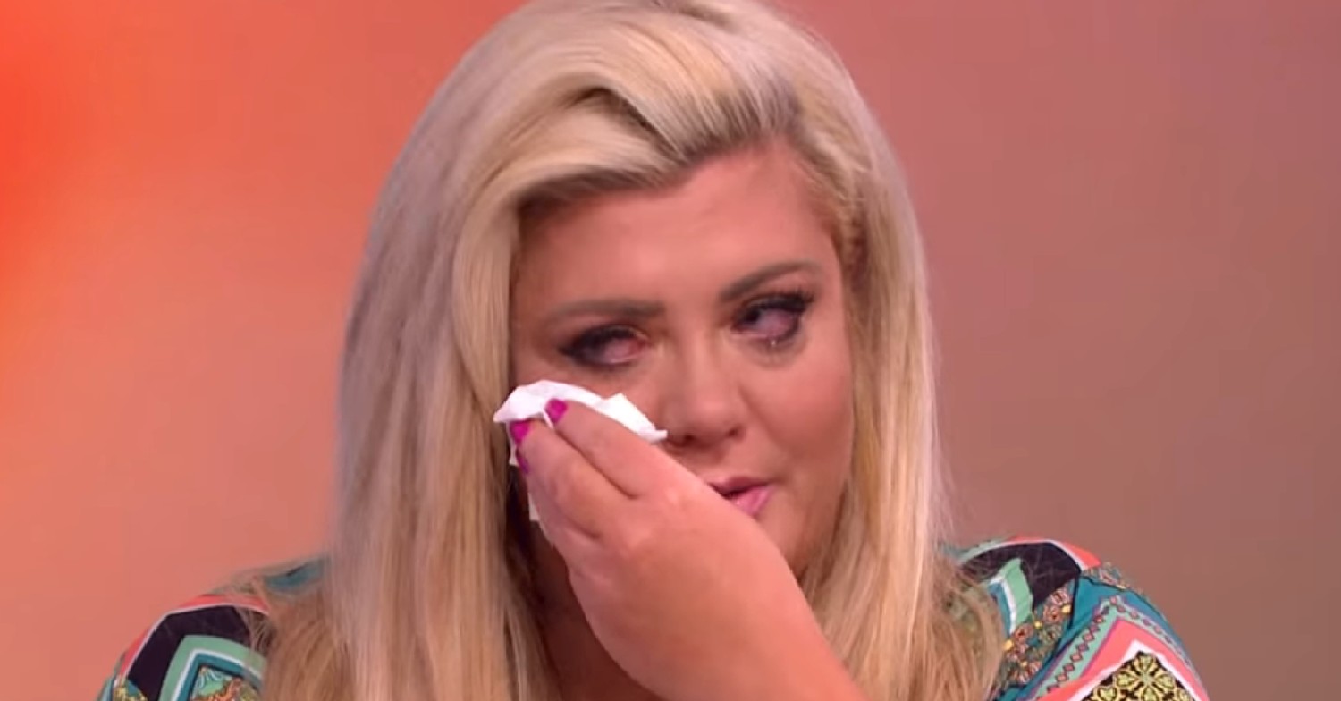 Gemma Collins crying