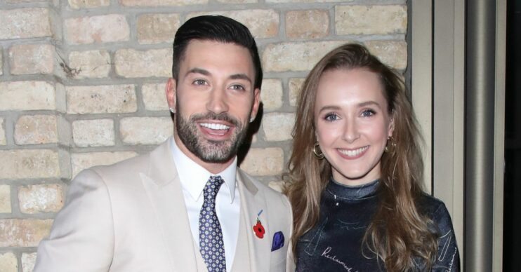 Giovanni Pernice and Rose Ayling-Ellis smiling