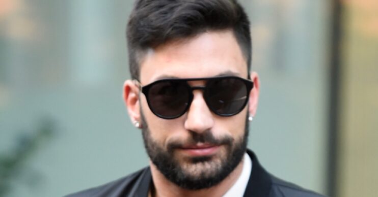 Giovanni Pernice wearing sunglasses