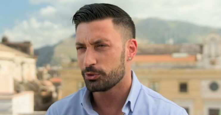 Giovanni Pernice looks narked
