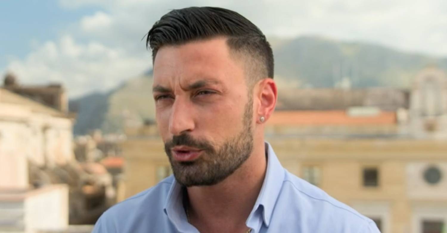 Giovanni Pernice looks narked