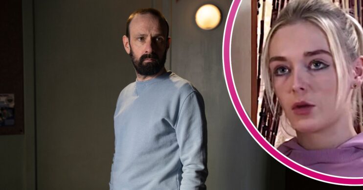Griff in Coronation Street comp image with Lauren Bolton (Credit: ITV/Comp ED!)