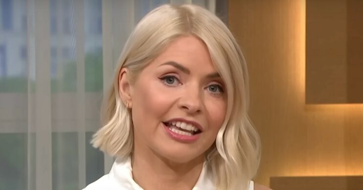 Holly Willoughby talking on This Morning