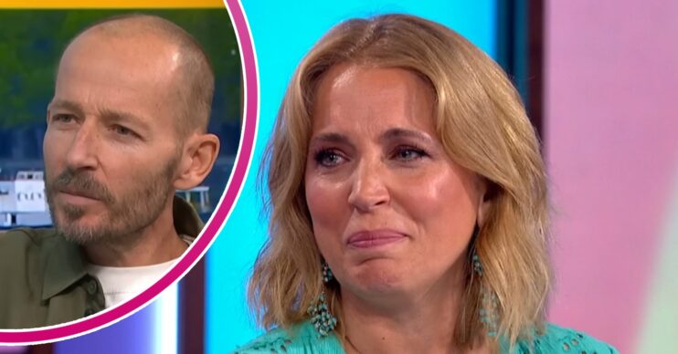 Jasmine Harmon on Loose Women with Jonnie Irwin in bubble