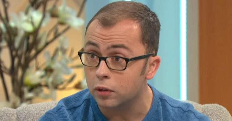 Joe Tracini speaking on Lorraine