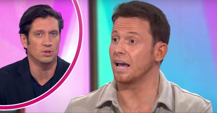 Joe Swash reacts on Loose Women today