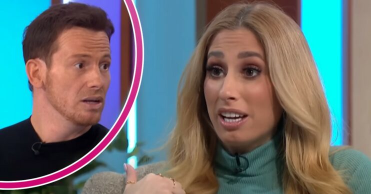 Joe Swash and Stacey Solomon on daytime TV