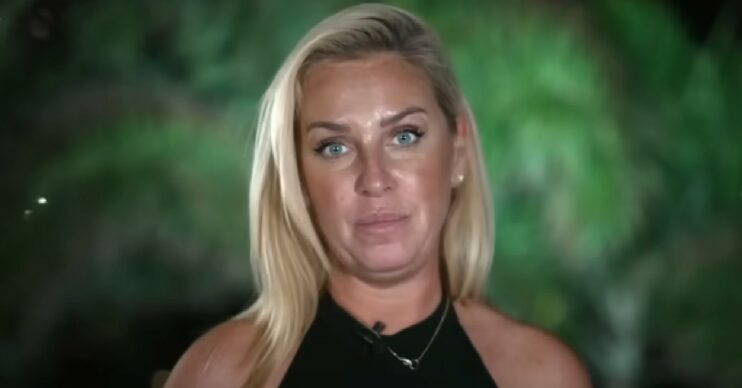 Josie Gibson talking on This Morning
