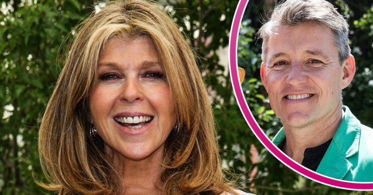 Kate Garraway and Ben Shephard smiling at the Chelsea Flower Show