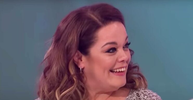 Emmerdale star Lisa Riley smiles
