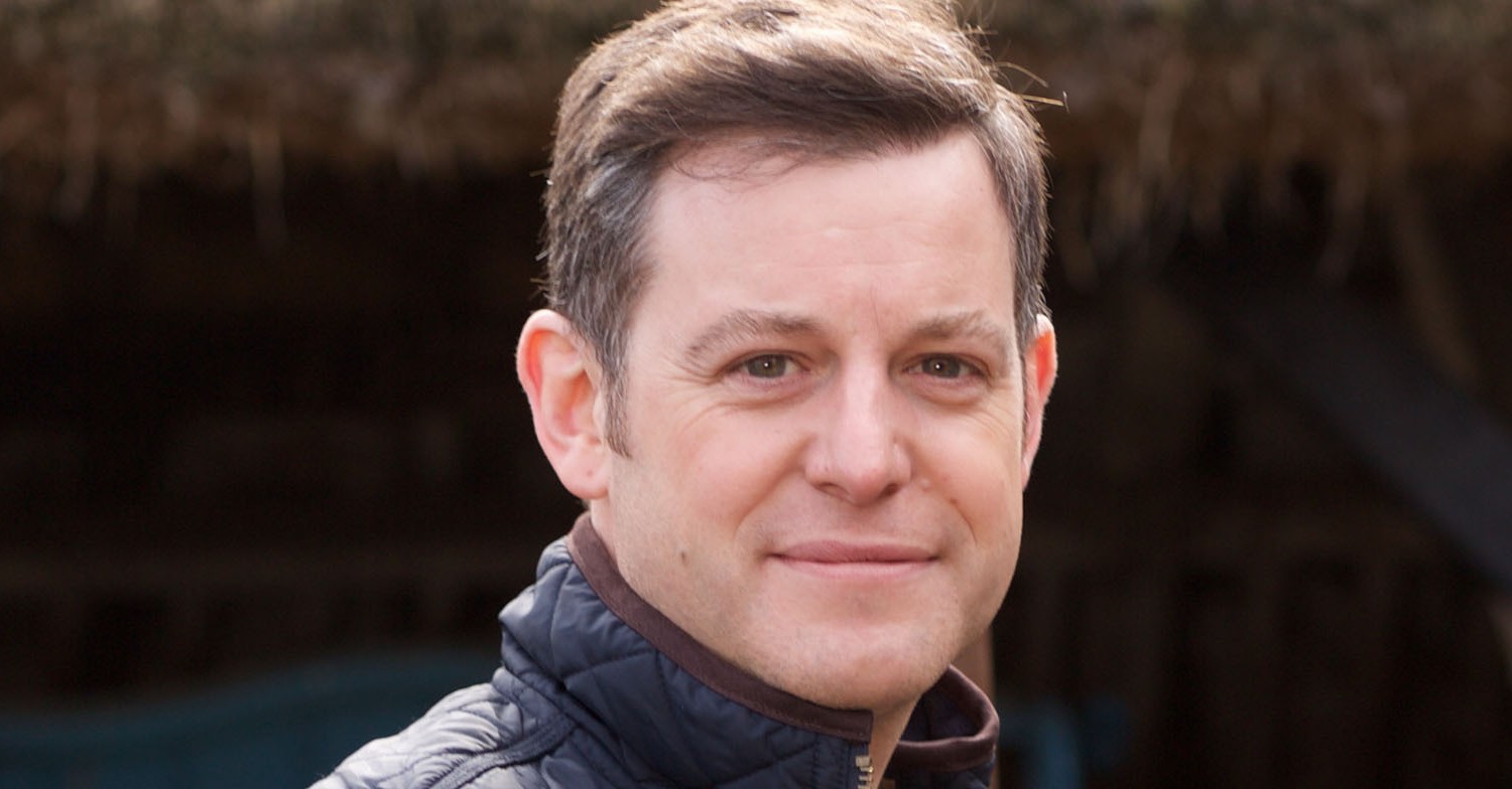Matt Baker smiling to camera