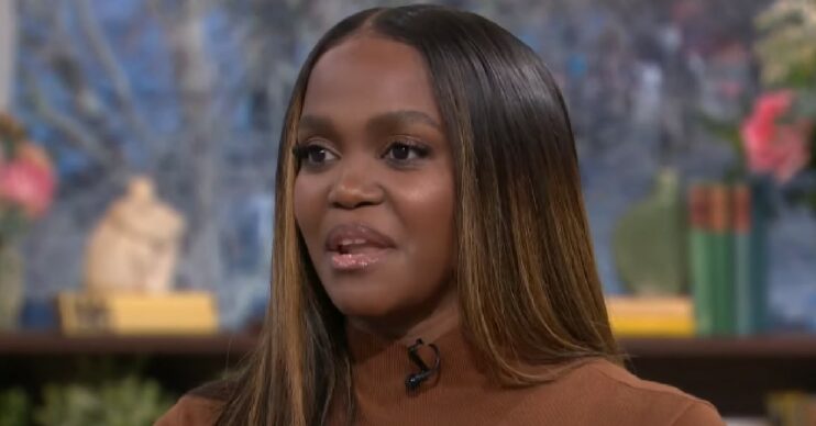 Oti Mabuse talking on This Morning