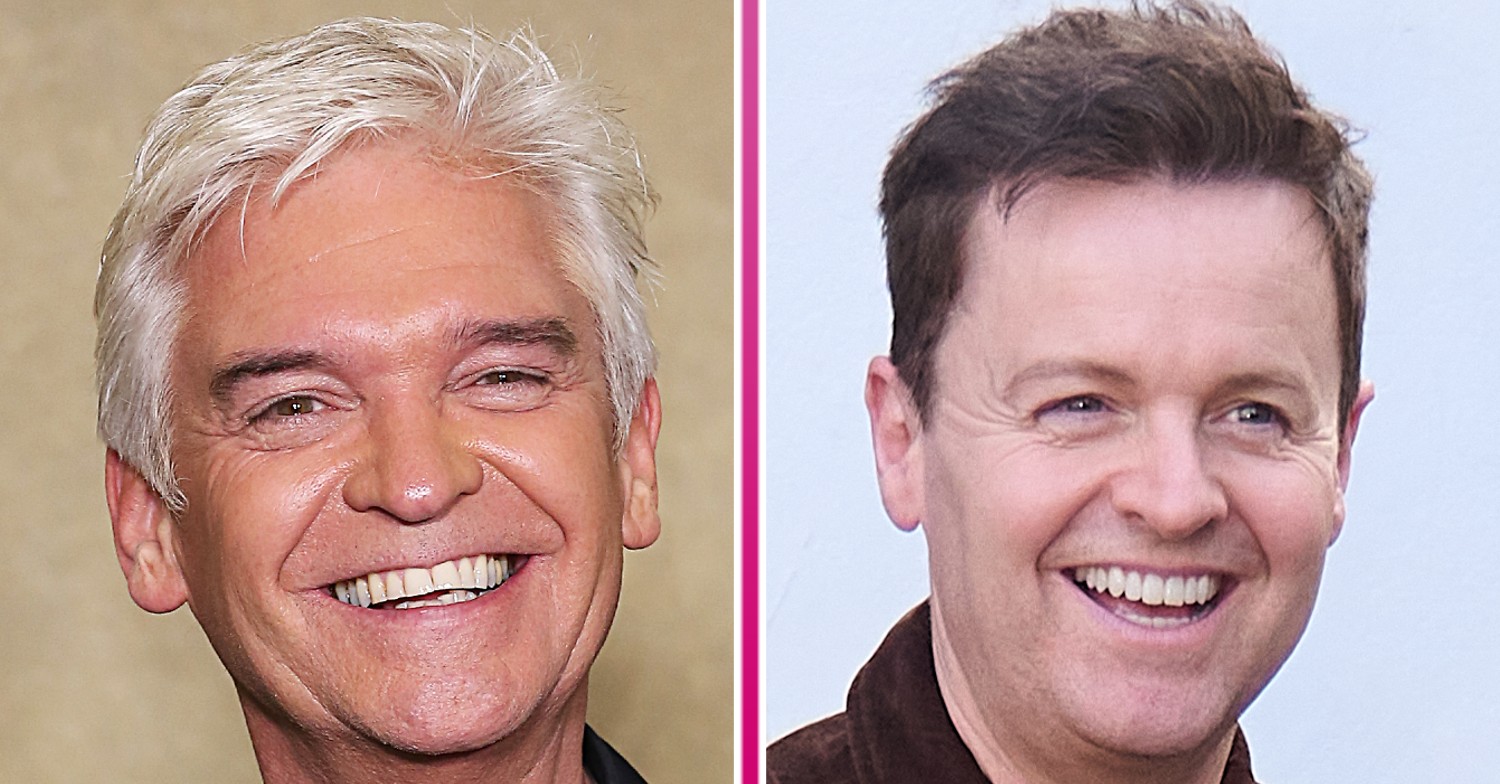 Phillip Schofield and Declan Donnelly smiling