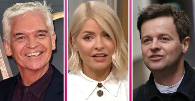 Phillip Schofield, Holly Willoughby and Declan Donnelly