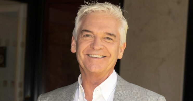 Phillip Schofield smiling at the TRIC Awards