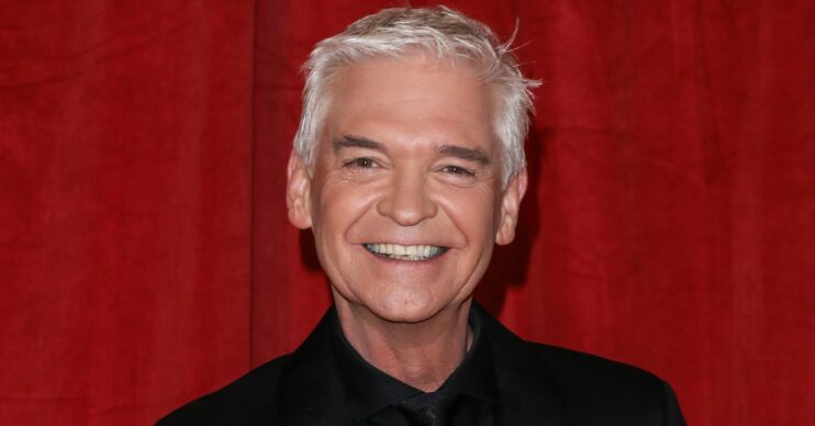 Phillip Schofield smiling at Soap Awards