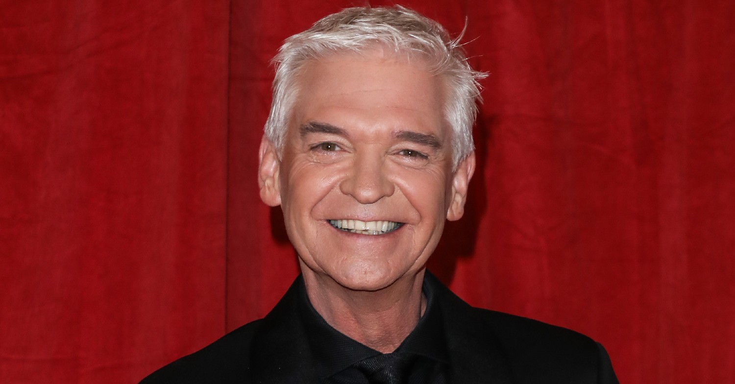 Phillip Schofield smiling at Soap Awards