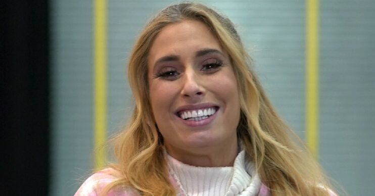 Stacey Solomon smiling on Sort Your Life Out