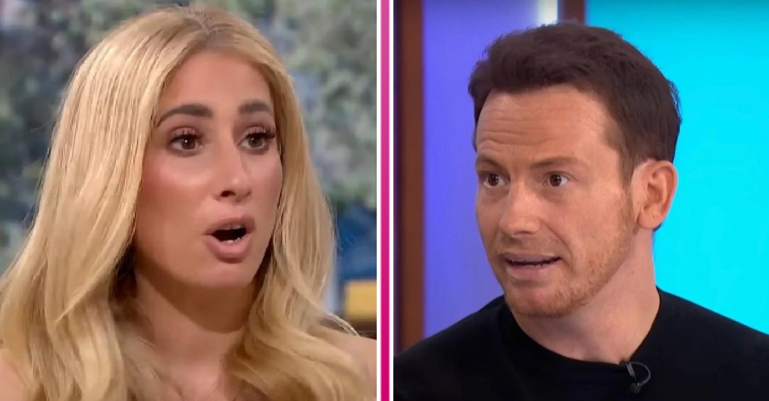 Stacey Solomon and Joe Swash on daytime TV