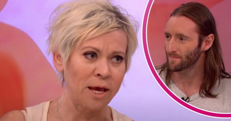 Tina Malone and husband Paul Chase on Loose Women