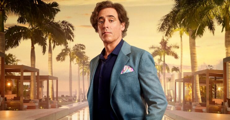 Stephen Mangan in promo shot for The Fortune Hotel