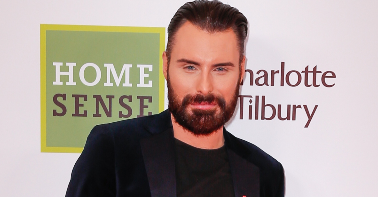 Rylan Clark posing at event
