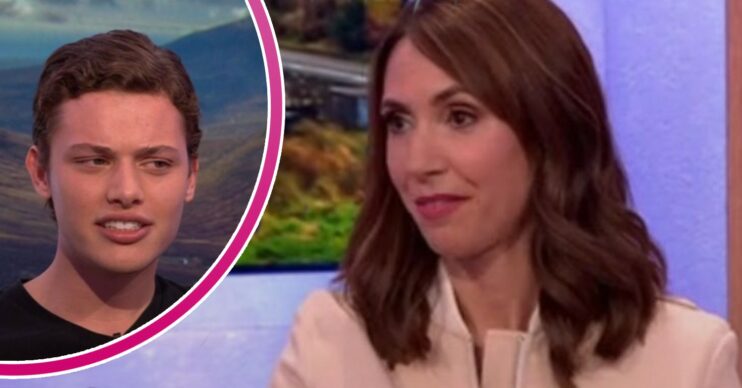 Alex Jones and Bobby Brazier on The One Show