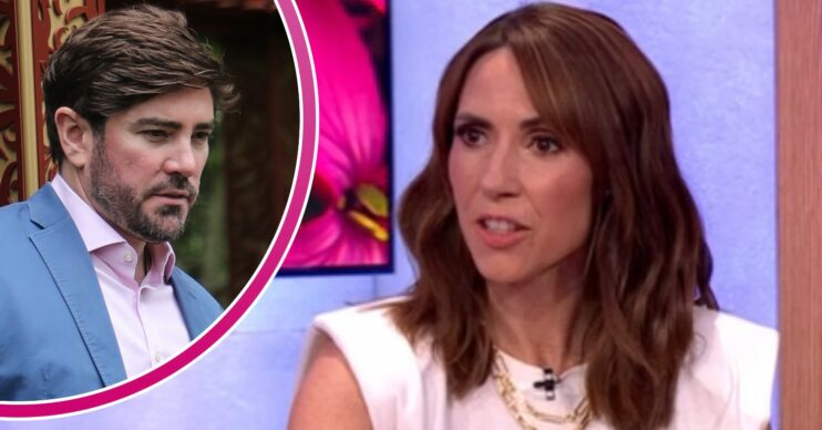 Charlie Thompson / Alex Jones looking cross on The One Show