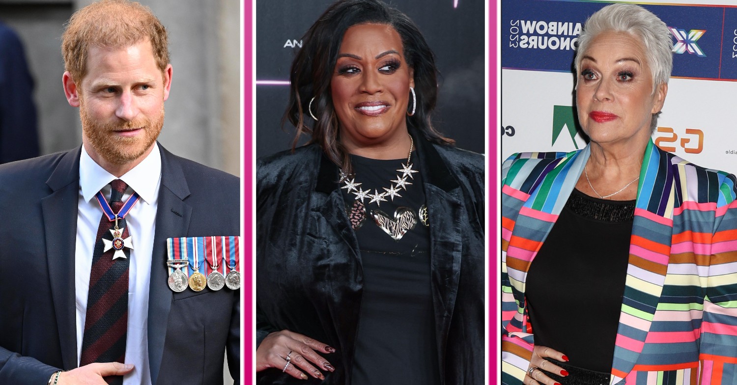 Prince Harry, Alison Hammond and Denise Welch at events