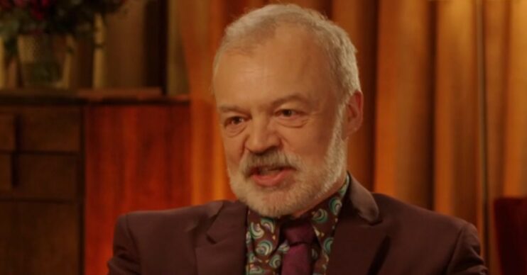 Graham Norton looking concerned