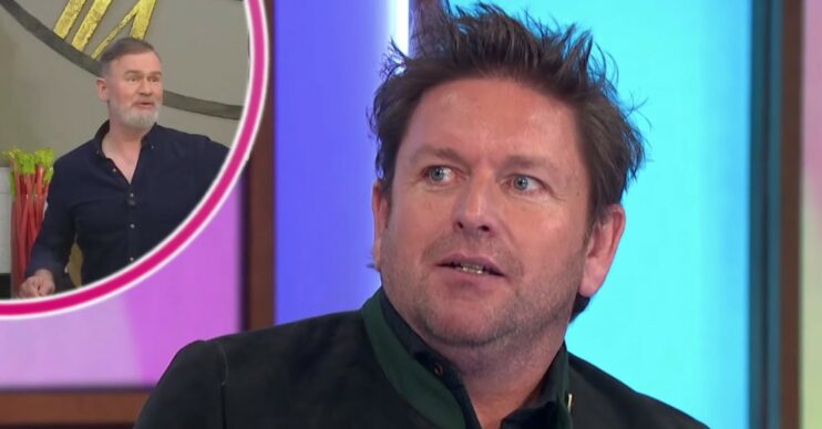 James Martin on Loose Women with Saturday Kitchen guest