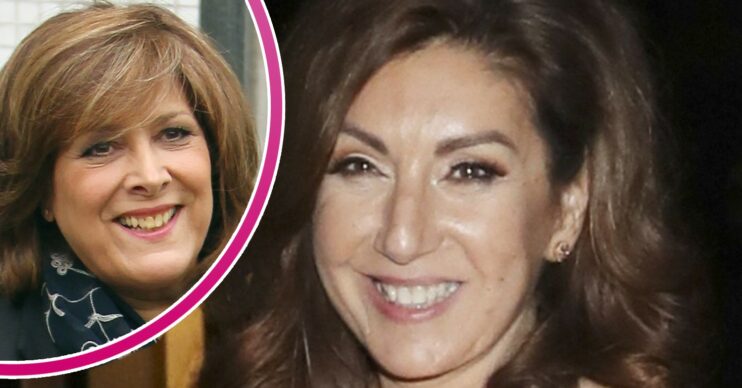 Jane McDonald and Lynda Bellingham smiling