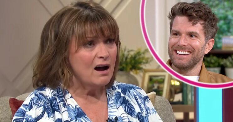 Lorraine Kelly and Joel Dommett