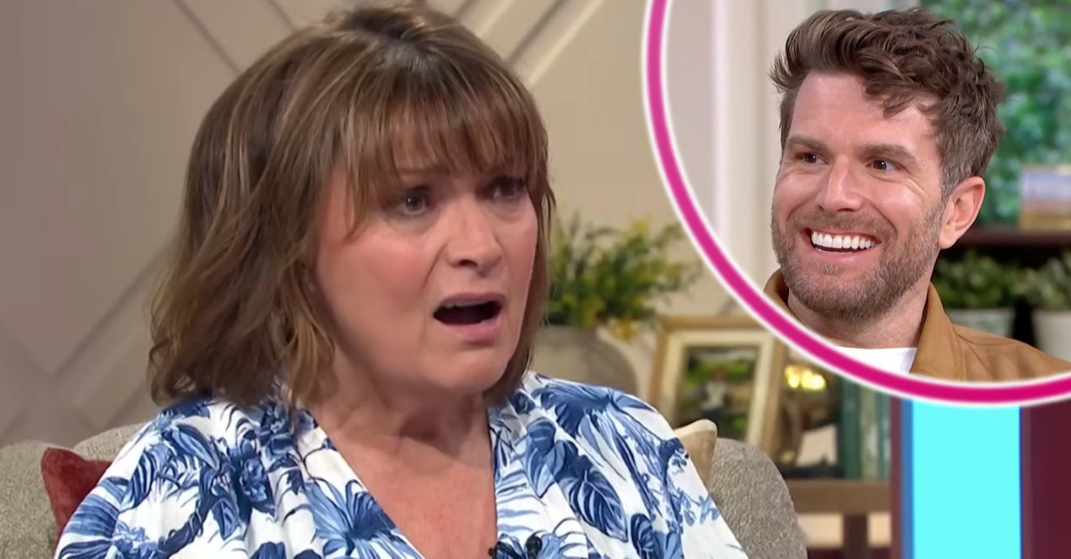 Lorraine Kelly and Joel Dommett