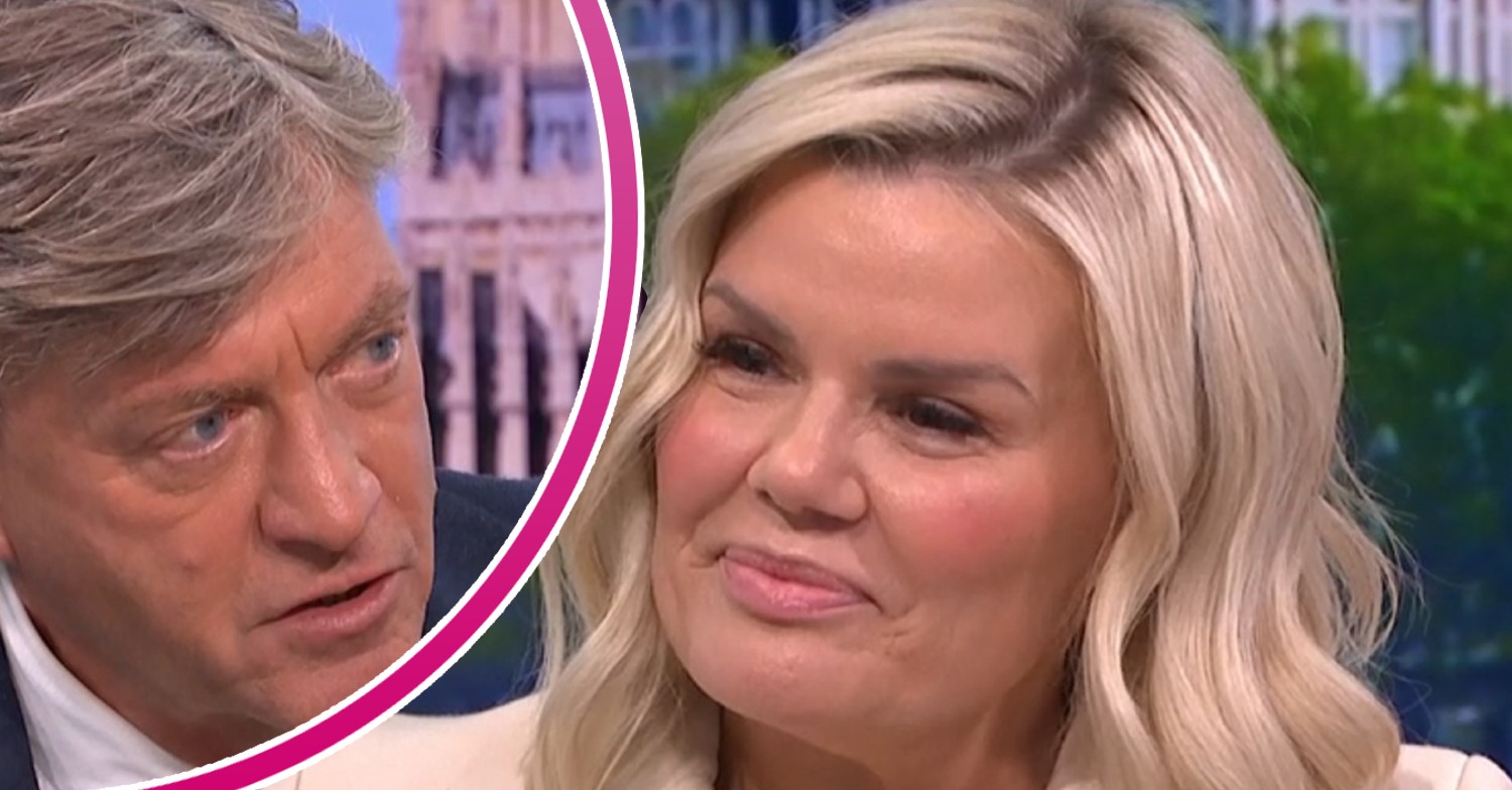 Richard Madeley beside Kerry Katona composite