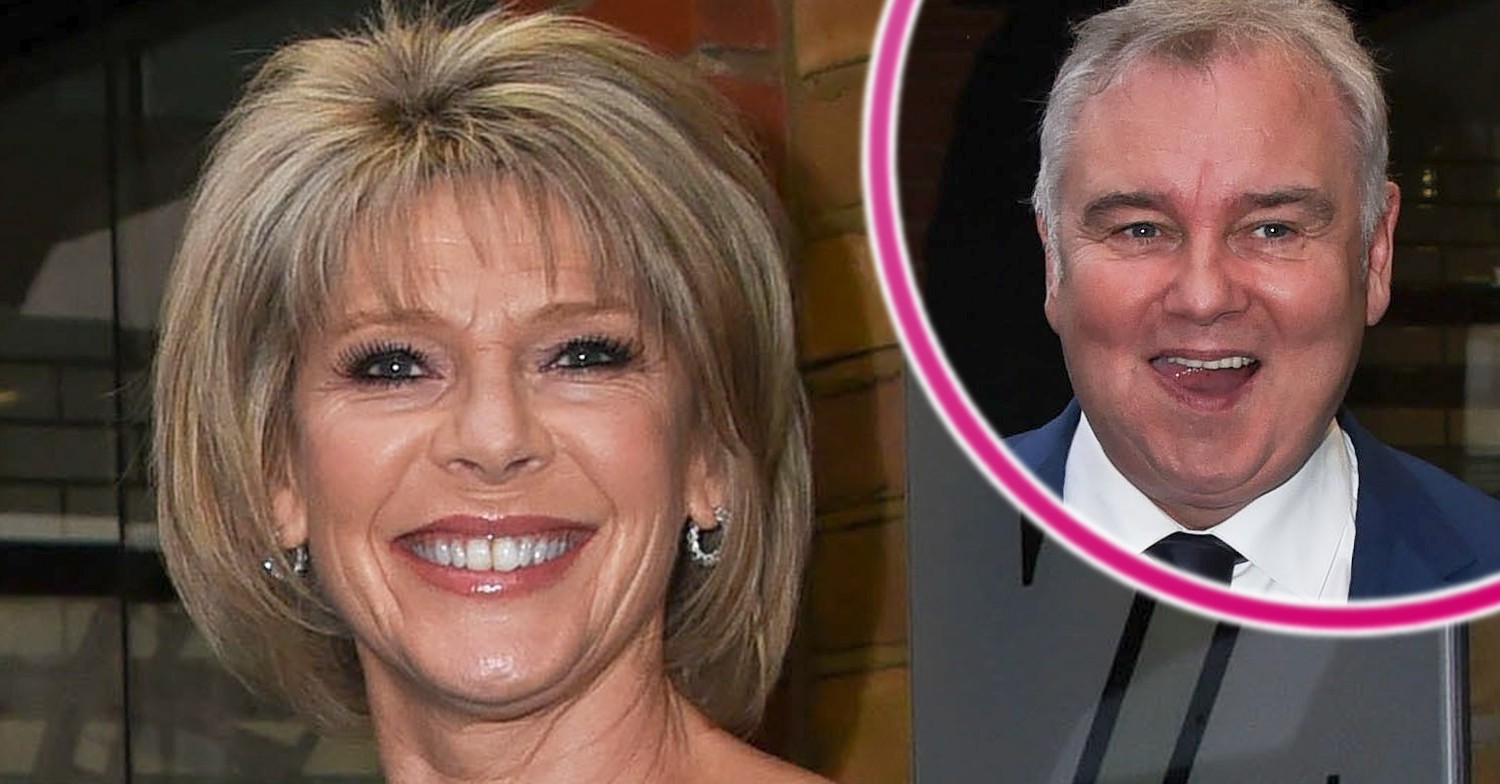 Eamonn Holmes and Ruth smiling
