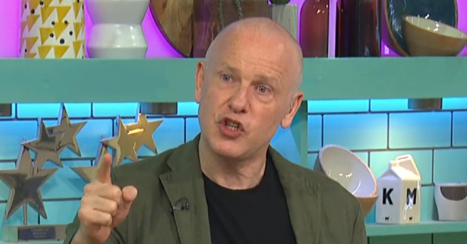 Tim Lovejoy speaking on Sunday Brunch
